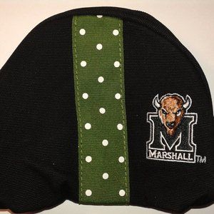 NCAA Thundering Herd NWT Cosmetic Bag